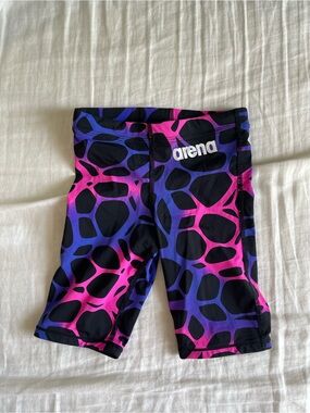Arena Powerskin ST Black/Blue/Fuschia Jammers